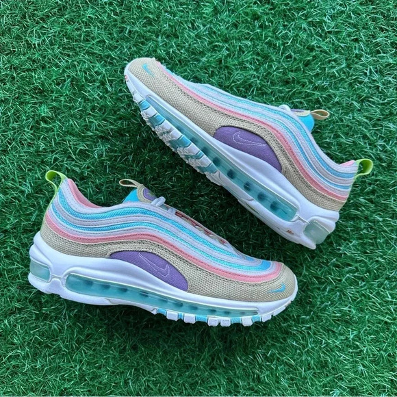 Nike Air Max 97 Se Copa / Sail - Wheat Grass - Picture 8 of 9